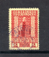 Osterreichische Post In Levant 1908 Marke 58 Luxus Gebraucht Valona (Albanien) - Oriente Austriaco