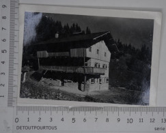 Photo Photographie : MERIBEL LES ALLUES Savoie : Le Chalet Corbet (lieu De La Résistance GROUPE FRANC AS Tarentaise 1944 - Objects