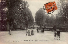 WASSY      ( HAUTE MARNE )      PLACE DU 14 JUILLET. AVENUE DE LA GARE - Wassy