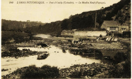 2809 - Calvados - PONT D'OUILLY :  LE MOULIN NEUF   Circulée  En 1916 - Pont D'Ouilly