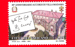 Nuovo - MNH - VATICANO - 2024 - 40° Anniversario Degli Accordi Di Villa Madama – 1.25 - Nuovi