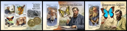 Liberia 2023 200th Anniversary Of Alfred Russel Wallace. (344) OFFICIAL ISSUE - Natuur