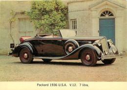 Automobiles - Packard 1936 U.SA V.12. 7 Litre - Caister Castle Motor Museum, Caister Castle, Gt. Yarmouth,. Norfolk - CP - PKW