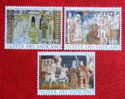 1750 Years Of The Edict Of Milan 2013 Mi 1775-1777 Yv 1628-1630 POSTFRIS / MNH / ** VATICANO VATICAN - Nuevos