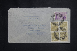 BRESIL - Enveloppe De Sao Paulo Pour La Suisse En 1937 - L 150580 - Covers & Documents
