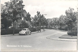 Bloemendaal, Dr. D. Bakkerlaan  (glansfotokaart) ( VW Volkswagen Kever) - Bloemendaal