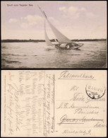 Ansichtskarte Tegel-Berlin Tegeler See Segelboot 1915 - Tegel