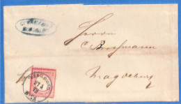 Allemagne Reich 1872 - Lettre De Bernburg - G30591 - Storia Postale
