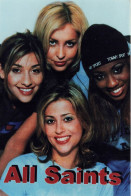 CELEBRITE - Chanteurs - Groupe - All Saints - Carte Postale - Cantantes Y Músicos