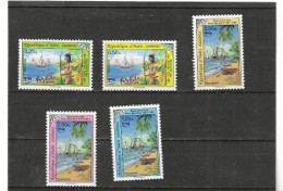 HAITI Nº 853 AL 854 Y AE665 AL 667 - UPU (Union Postale Universelle)