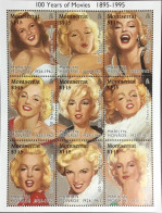 Montserrat 1995 Marilyn Monroe Sheetlet MNH - Montserrat