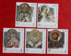 600 Years Of Nardò Cathedral 2013 Mi 1784-1788 Yv 1638-1642 POSTFRIS / MNH / ** VATICANO VATICAN - Ungebraucht