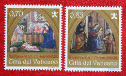 Christmas Kerst Noël Weihnachten 2013 Mi 1792-1793 Yv 1645-1646 POSTFRIS / MNH / ** VATICANO VATICAN - Unused Stamps