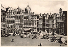 BELGIQUE - Bruxelles - La Grand'Place - Animé - Carte Postale Ancienne - Marktpleinen, Pleinen