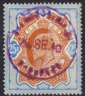 Br India King Edward VII 25 Rupees Used Rare - 1902-11 King Edward VII