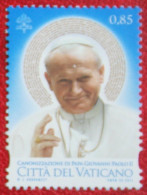 Canonification Of Pope John Paul II 2014 Mi 1802 Yv 1657 POSTFRIS / MNH / ** VATICANO VATICAN - Ungebraucht