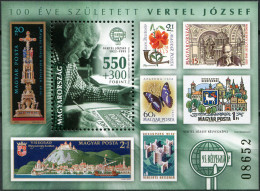 Hungary 2022. 100th Anniversary Of The Birth Of Jozsef Vertel (MNH OG) S/S - Neufs