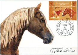 Estonia. 2006. 150th Anniversary Of Tori Stud Farm (Mint) Maximum Card - Estland