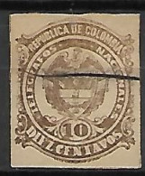 COLOMBIE   -   Télégraphe   -   1891 .  Y&T N° 20 Oblitéré - Colombia