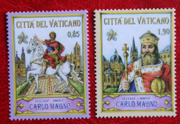 Charlemagne 2014 Mi 1807-1808 Yv 1665-1666 POSTFRIS / MNH / ** VATICANO VATICAN - Unused Stamps