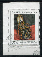 TSCHECHISCHE REPUBLIK 125 Eckrand Canc. - Gemälde, Painting, Peinture, Endre Nemes - CZECH REPUBLIC / RÉPUBLIQUE TCHÈQUE - Used Stamps