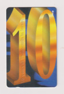 JERSEY -  10th Phonecard Anniversary GPT Magnetic  Phonecard - Jersey E Guernsey