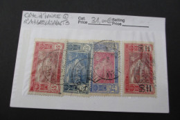 COLONIES CÔTE D'IVOIRE N°104/105/105A/106 Oblit. COTE 31 EUROS COTE VOIR SCANS - Used Stamps
