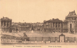 FRANCE - Versailles - Vue Sur Le Palais - Façade D'entrée - Front Of The Palace - Carte Postale Ancienne - Versailles