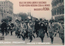 Calendarietto - Ferlandia - Predappio - Sole Che Sorgi Libero E Giocondo Tu Non Vedrai Nessuna Cosa Al Mondo Maggior Di - Tamaño Pequeño : 2001-...