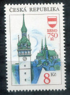 TSCHECHISCHE REPUBLIK 9 Mnh - Brünn, Brno  - CZECH REPUBLIC / RÉPUBLIQUE TCHÈQUE - Nuevos