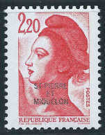 St Pierre Et Miquelon - 1986 -  Liberté De Gandon - Issu De Carnet - N° 464 - Neuf ** - MNH - Unused Stamps