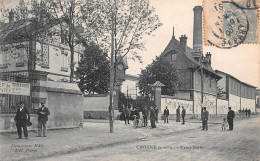 CROSNE (Essonne) - Usine Baille - Voyagé 1906 (2 Scans) Emilie Macheras, 6 Allée De Bellevue Aux Perreux - Crosnes (Crosne)