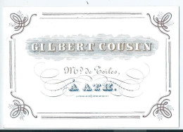 Porseleinkaart - Carte Porcelaine - Aat - Ath - Gilbert Cousin - 10,5x7,5cm - Ref 35 - Porcelana