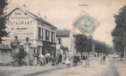 CROSNE (Essonne) - Hôtel Du Petit-Crosne - Restaurant A. Blanc - Voyagé 190? (2 Scans) - Crosnes (Crosne)