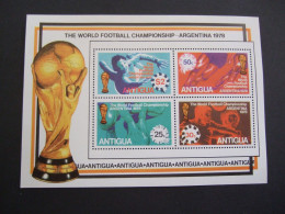 ANTIGUA BF 37 * * Cup 1978 Football Soccer Fussball    MNH** (P51-05-TVN) - 1978 – Argentina