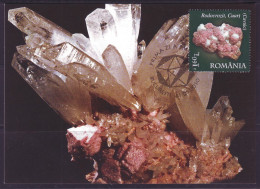 MAX 30 - 293 MINERALS, Romania - Maximum Card - 2010 - Minéraux