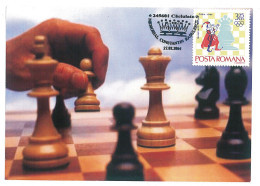 MAX 30 - 610 CHESS, Romania - Maximum Card - 2004 - Scacchi