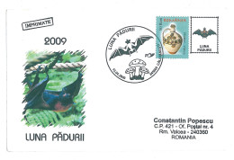 COV 23 - 527 BAT, Romania - Cover - 2009 - Maximumkarten (MC)