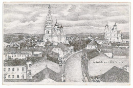 BL 10 - 5110 GRODNO - Old Postcard - Unused - Weißrussland