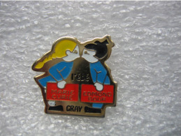 Pin's L'ébé à GRAY, Ecoles Marie Curie Edmond Bour - Administraties