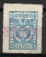 COLOMBIE   -   CARTHAGENE   -   1901 .  Y&T N° 10 Oblitéré - Colombia