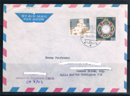 Storia Postale Svizzera 1976. Lettera Per  Argentina - Storia Postale