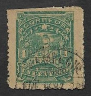 SD)1896-97 MEXICO  FROM THE MULITAS SERIES, POSTMAN 1C SCT 257B, USED - Mexico