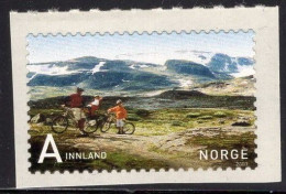Norway 1v 2007 Tourism Mountain Biking MTB A Innland Self-Adh MNH - Unused Stamps