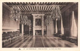 FRANCE - La Rochelle - Vue à L'intérieur De L'hôtel De Ville - La Salle Des Fêtes - Carte Postale Ancienne - La Rochelle