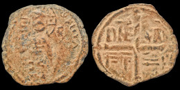 Crusader Principality Of Antioch Roger Of Salerno, Regent AE Follis - Other & Unclassified