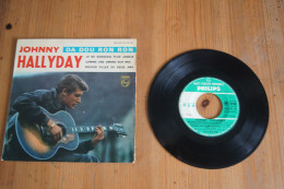 JOHNNY HALLYDAY DA DOU RON RON EP 1963   VARIANTE - 45 Rpm - Maxi-Singles