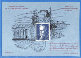Saar - 1959 - Carte Postale FDC De Saarbrücken - G30648 - Briefe U. Dokumente