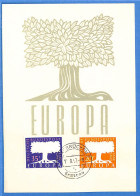 Saar - 1957 - Carte Postale FDC De Saarbrücken - G30654 - Brieven En Documenten