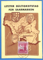 Saar - 1959 - Carte Postale FDC De Saarbrücken - G30649 - Cartas & Documentos